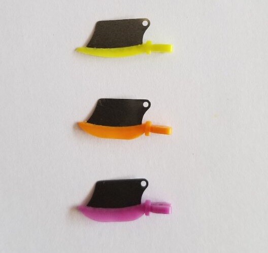 50pcs Dental Matrix Fender Wedge Prep Interproximal Wedges w Metal Blade Guard