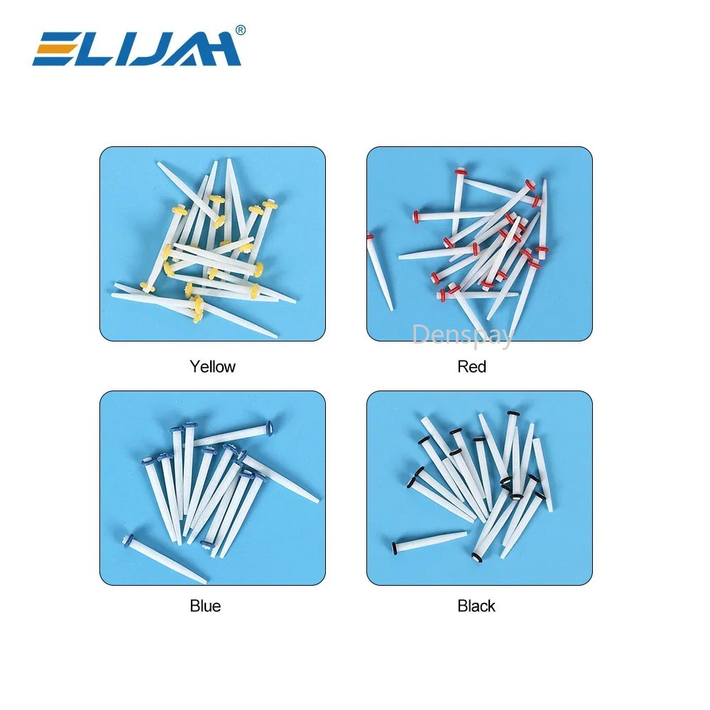 Dental Fiber Post Kit Mixed/Screw/Straight Post Quartz Glass Thread Pile 1Box-US