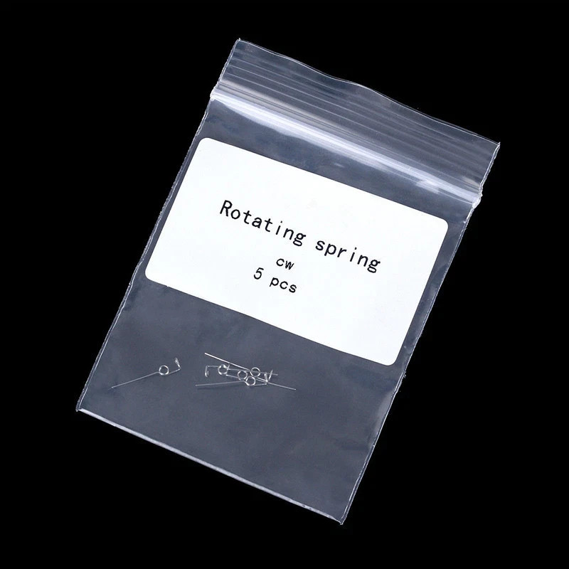 10 Pcs/Bag Dental Lab Ortho Rotating Springs Uprighting Square Wire CW/CCW Tool
