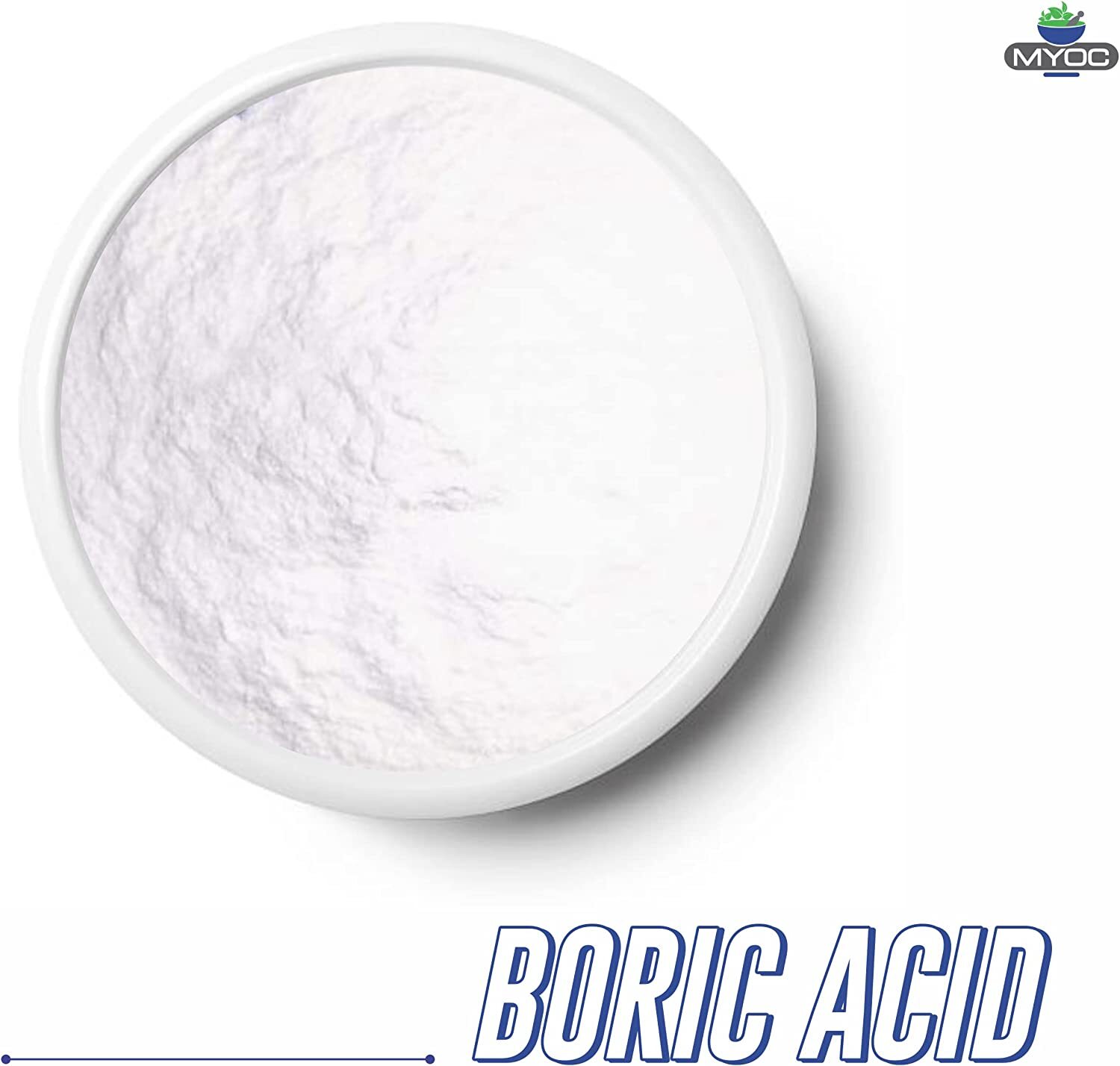 MYOC Borics Fine Powder – [200g/7.05oz-425g/14.99oz] (Pack of 1 – Pack of 5).