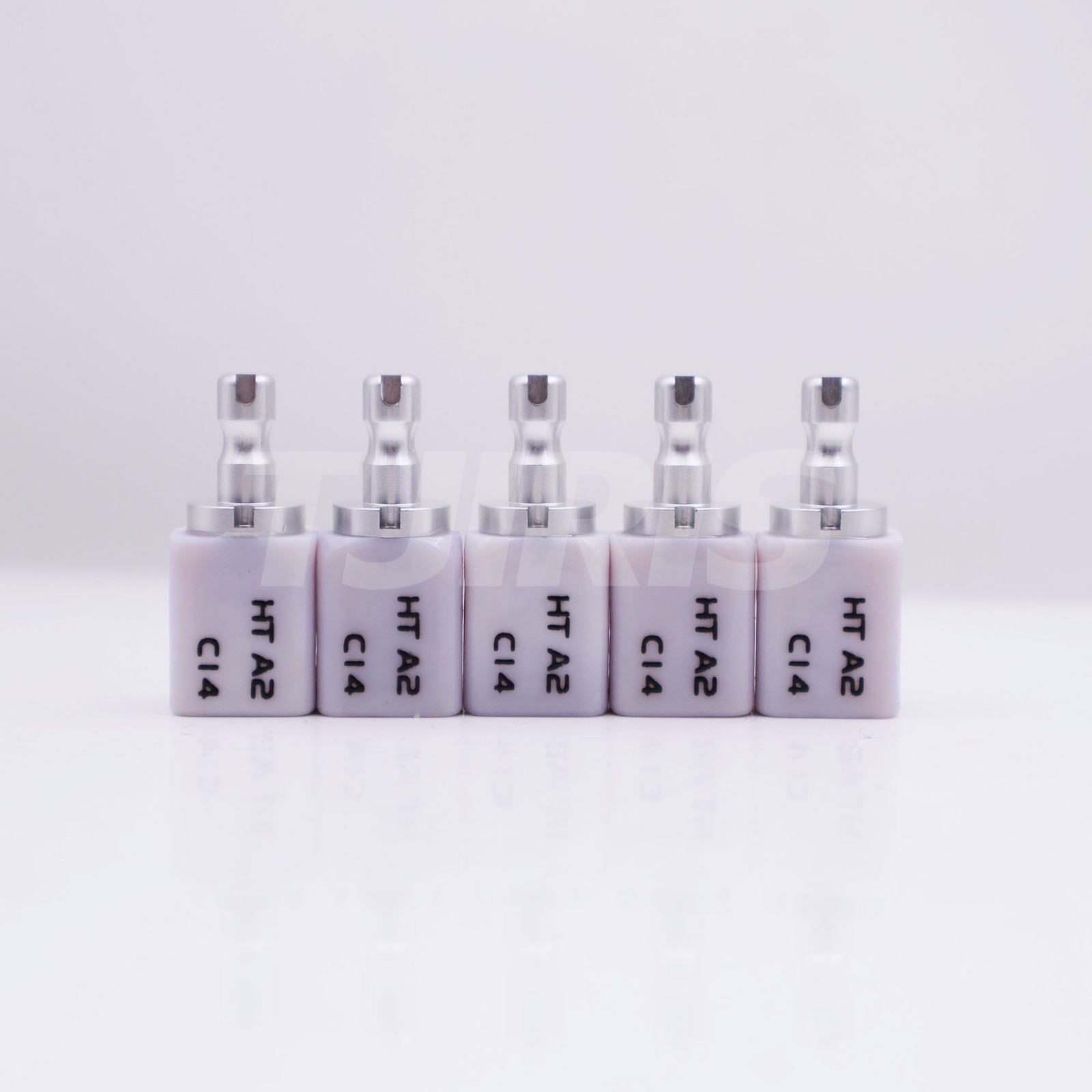 C14 Emax Dental Glass Ceramic Lithium Dislicate CAD/CAM Cerec Blocks 5PCS