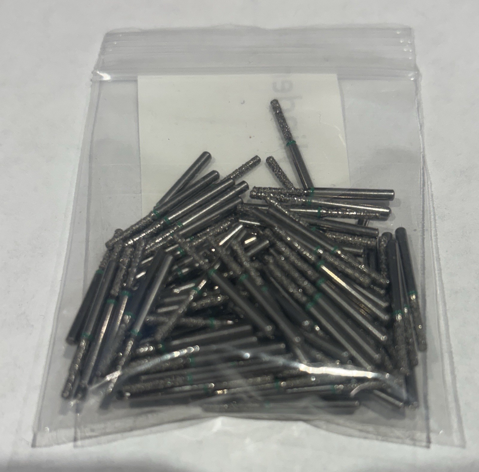 Alpen X1 Flat End Cylinder Diamond Burs 837-012C Bulk 100 Pieces
