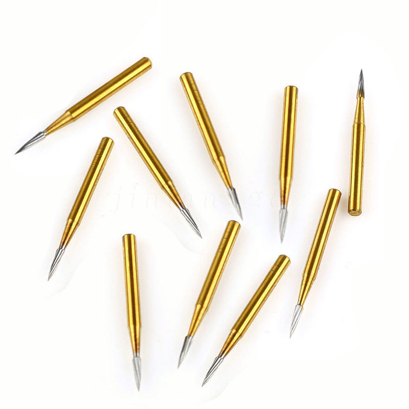 TRIMMING & FINISH DENTAL CARBIDE BURS 12 BLADES TF 7901 NEEDLE