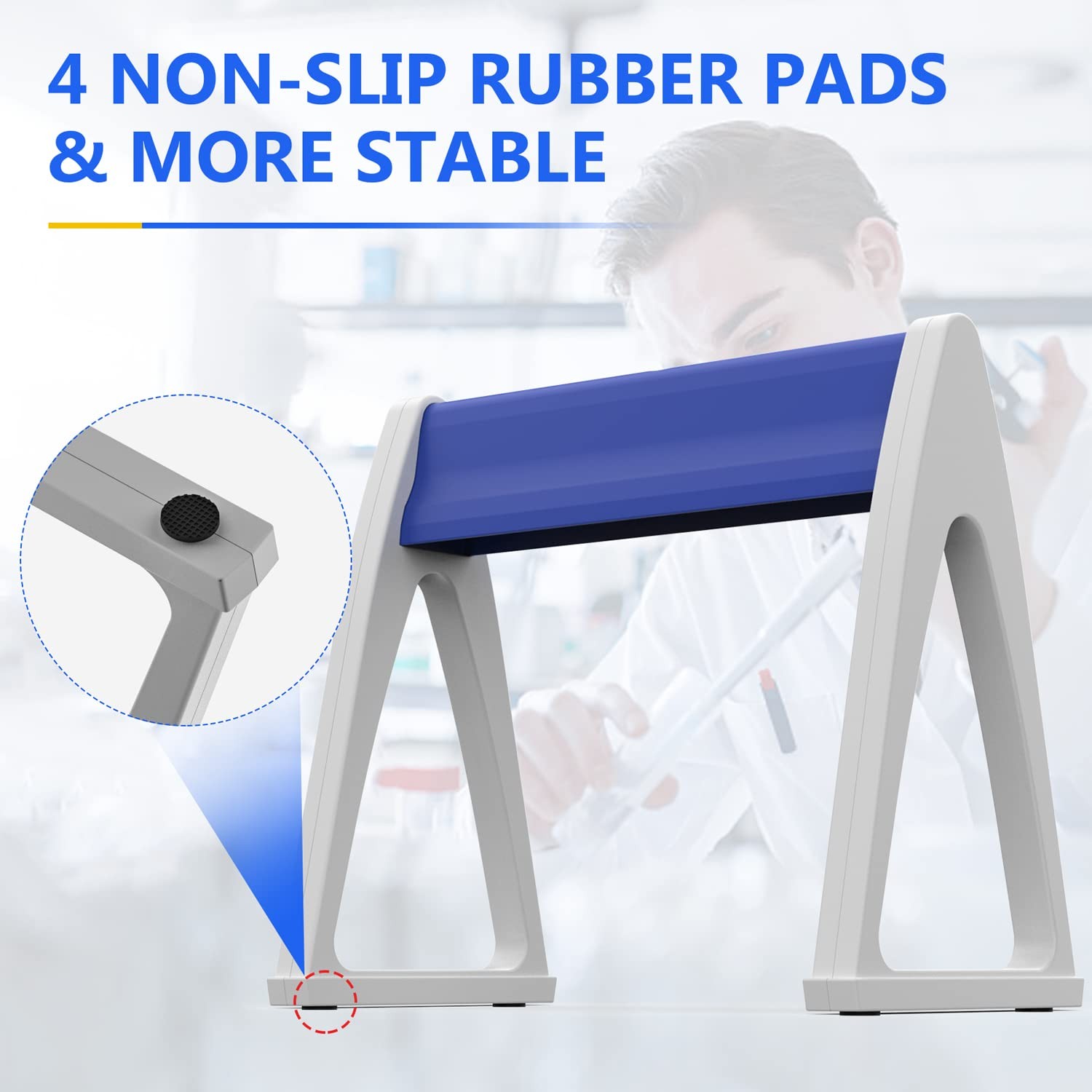 Lab Pipette Holder Stand Rack for Micropipettes Linear Pipettor Support