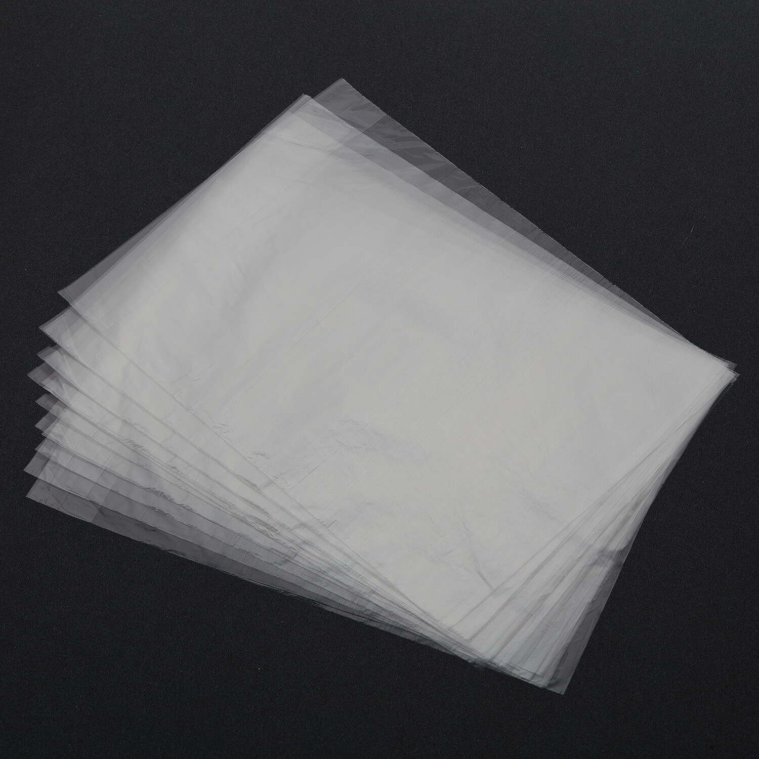 500/Box Dental Tray Sleeve Cover Standard Size B Clear Plastic 10.5 ” x 14 “