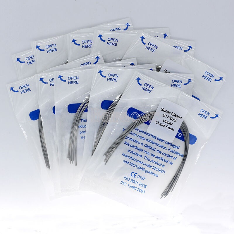 20×Dental Orthodontic Super Elastic Ni-Ti Arch Rectangular Wire Oval 17×25 Upper