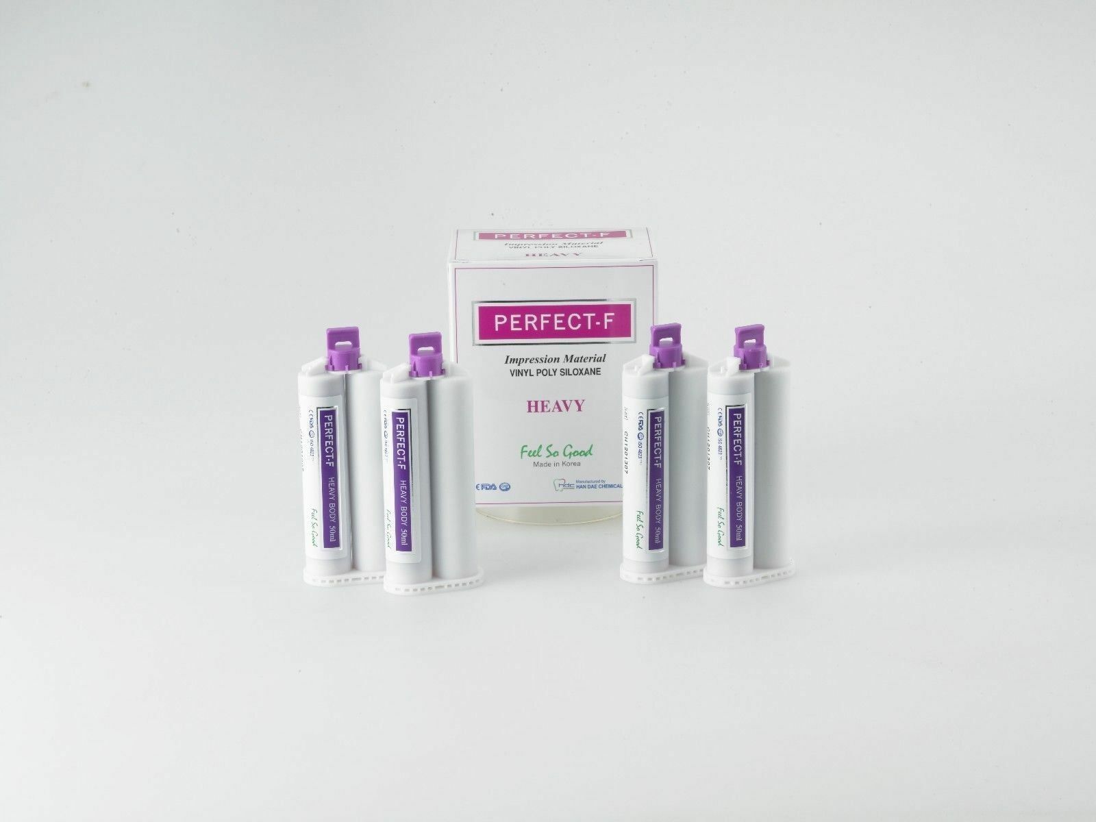 Perfect-F VPS Impression Material – 50ml Cartridges (All Body Types / Set Times)