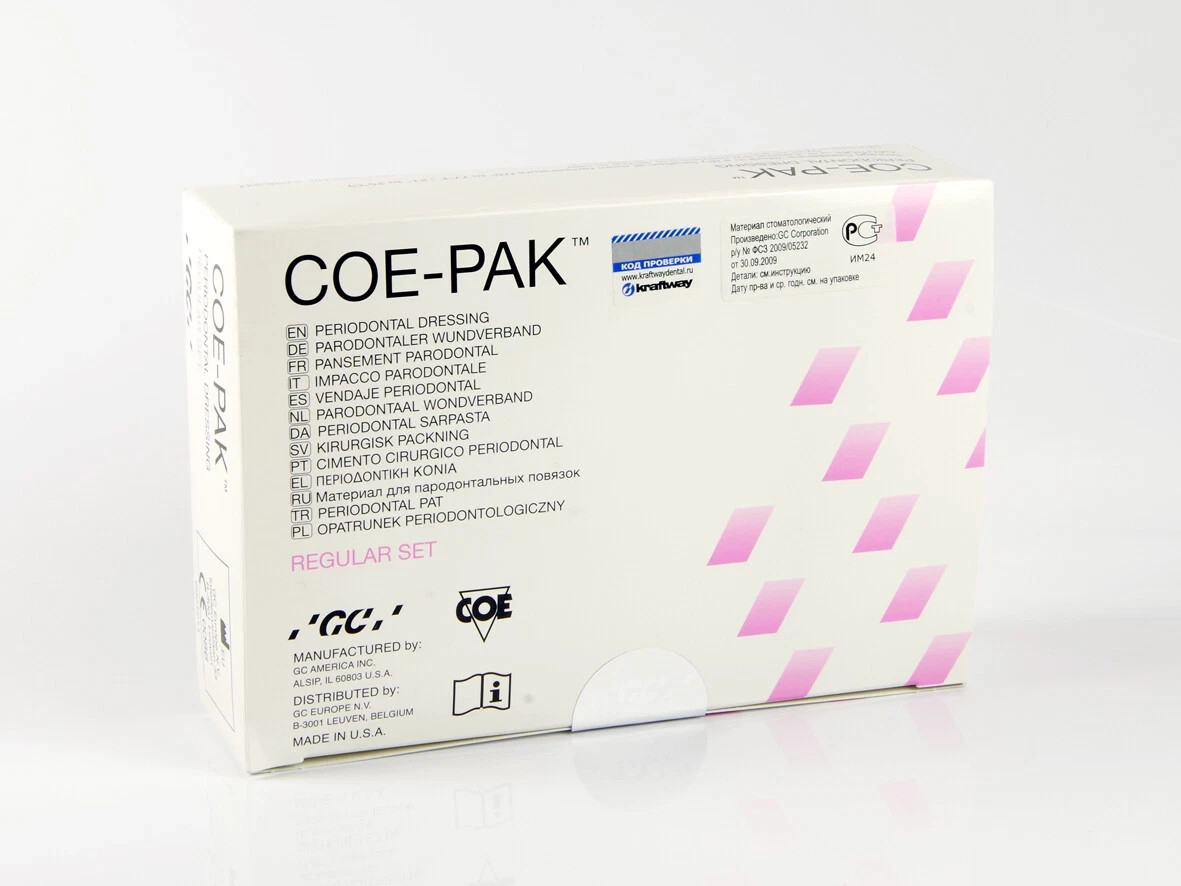 GC COE PAK Standard Package Periodontal Dressing Easy to Form & Shape
