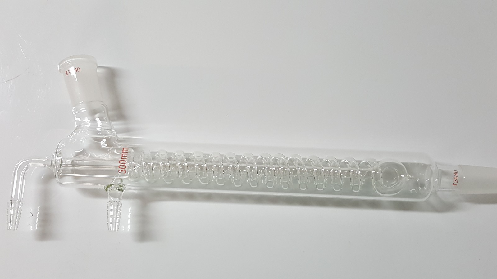 Lab Glass Reflux Coil Condenser 400mm 24/40 new