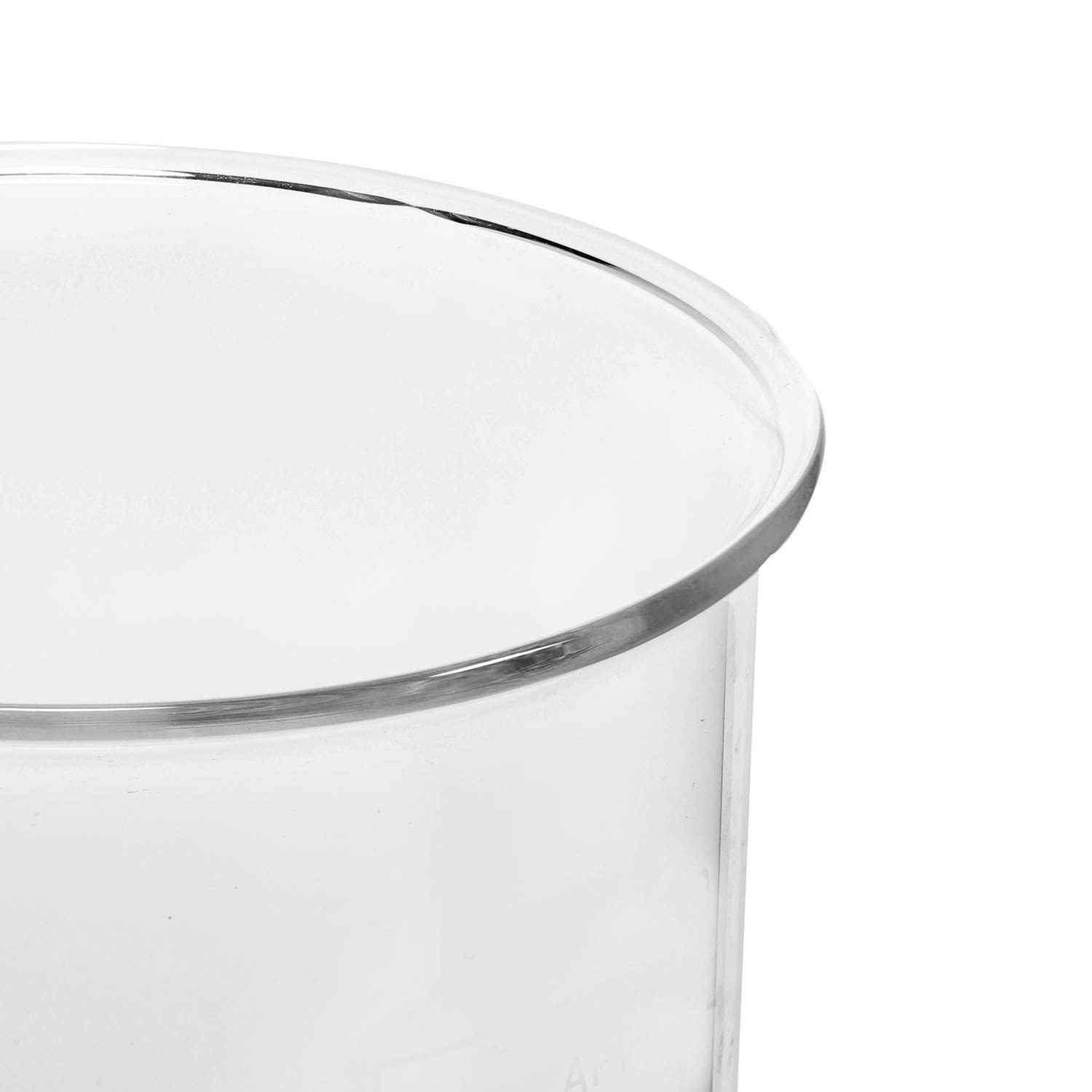 5 Pack Glass Lab Pyrex Beaker Set Measuring Cup 50/100/250/500/1000 ML
