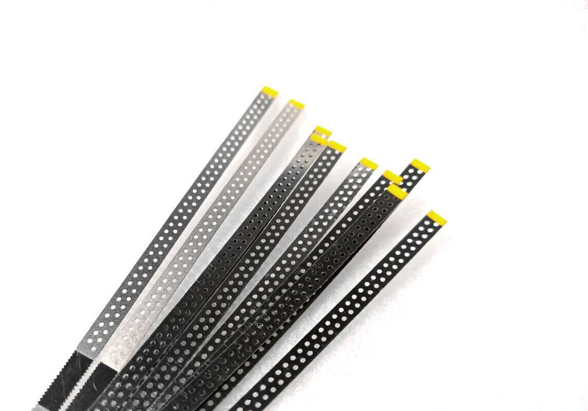 Dental Orthodontic Diamond Sand Polishing Strips Saw IPR Strip Fine Medium Extra