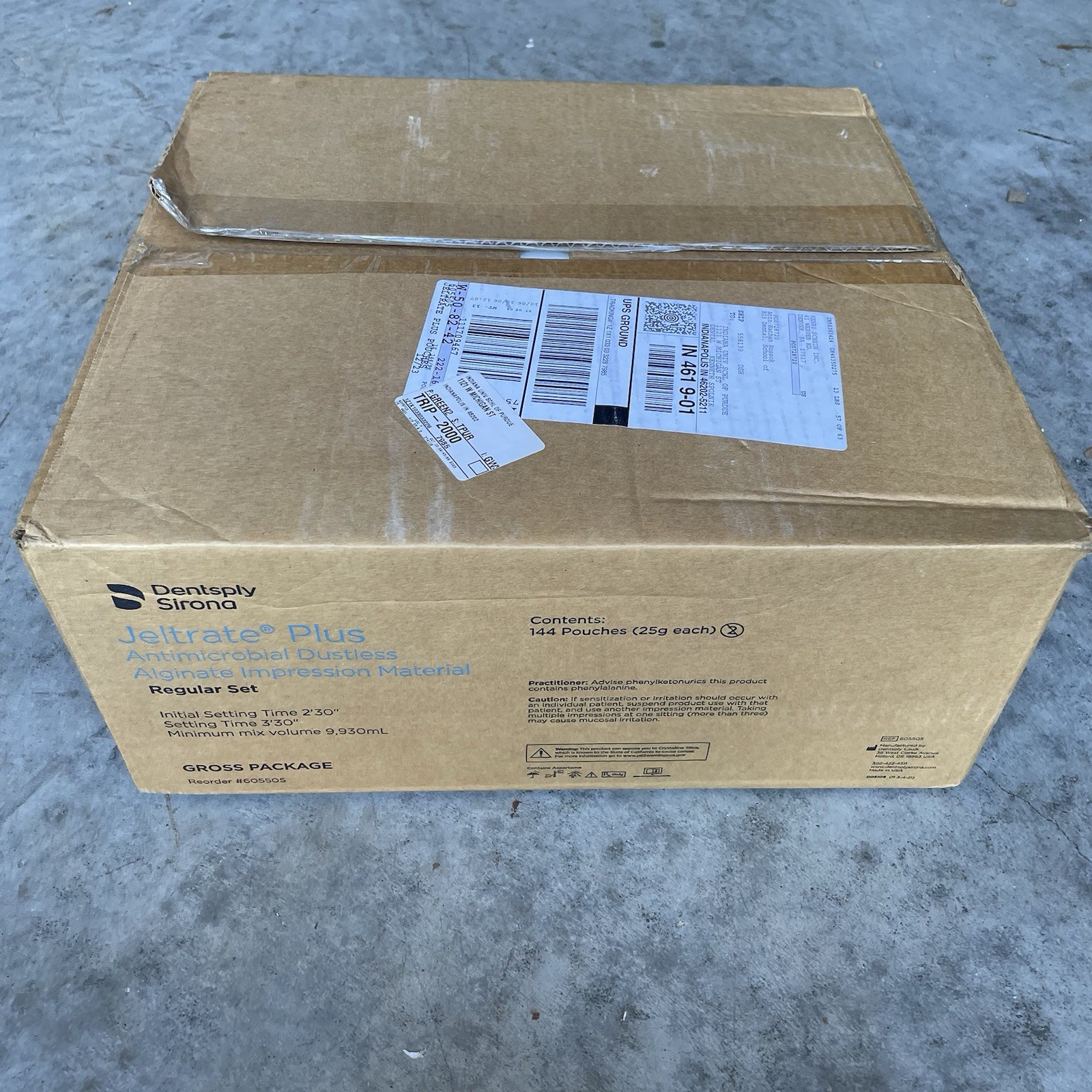 Dentsply Sirona Jelrate Plus Antimicrobial Dustless Alginate Impression Material