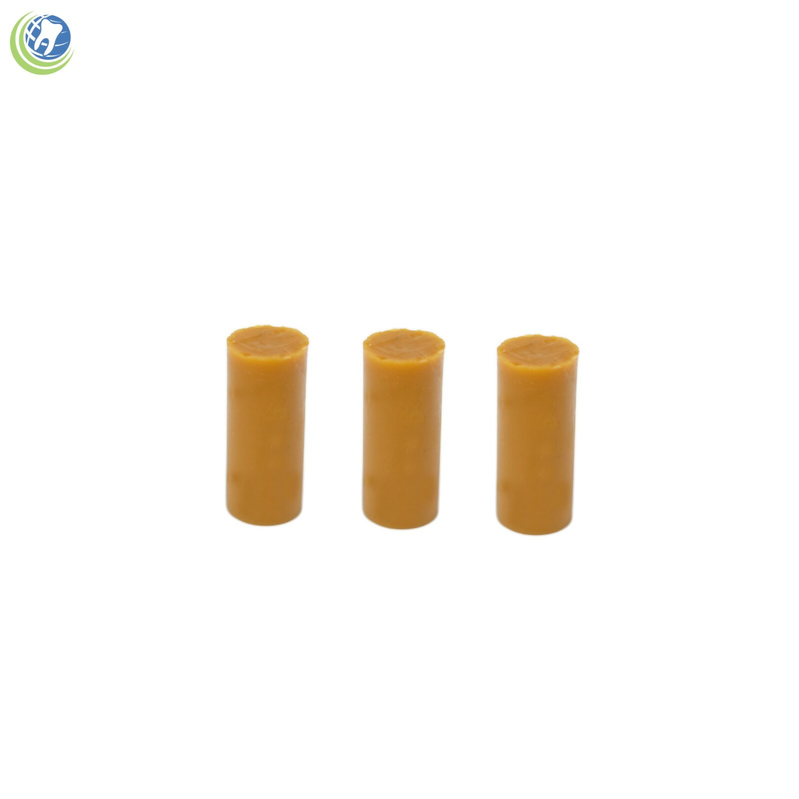 3 X DENTAL LAB HARD STICKY WAX CROWN BRIDGE ARTICULATION LUMP RESIN IN CYLINDERS