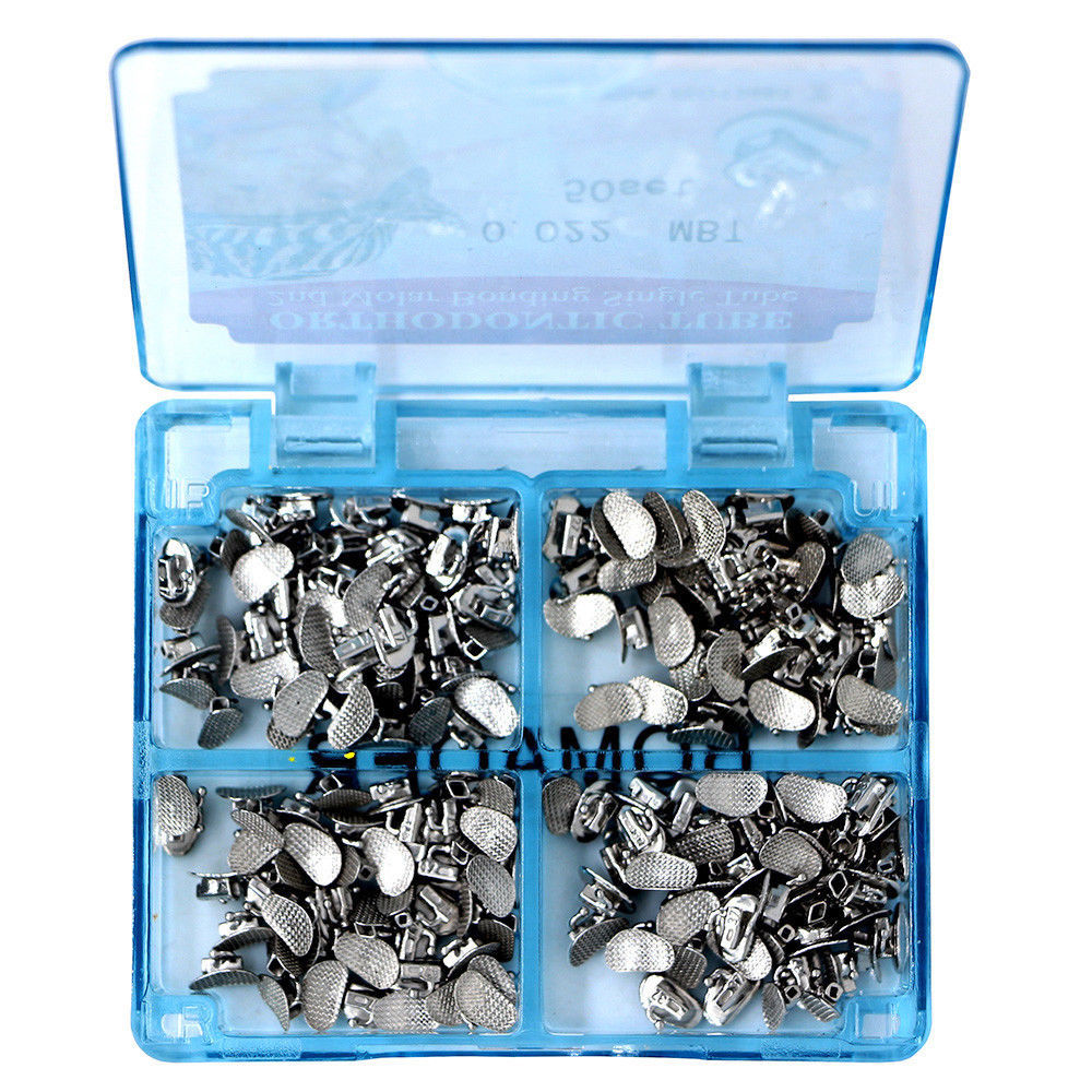 Dental Orthodontic Buccal Tube 2nd Molar Bonding Tube 022 MBT 50 Set/box