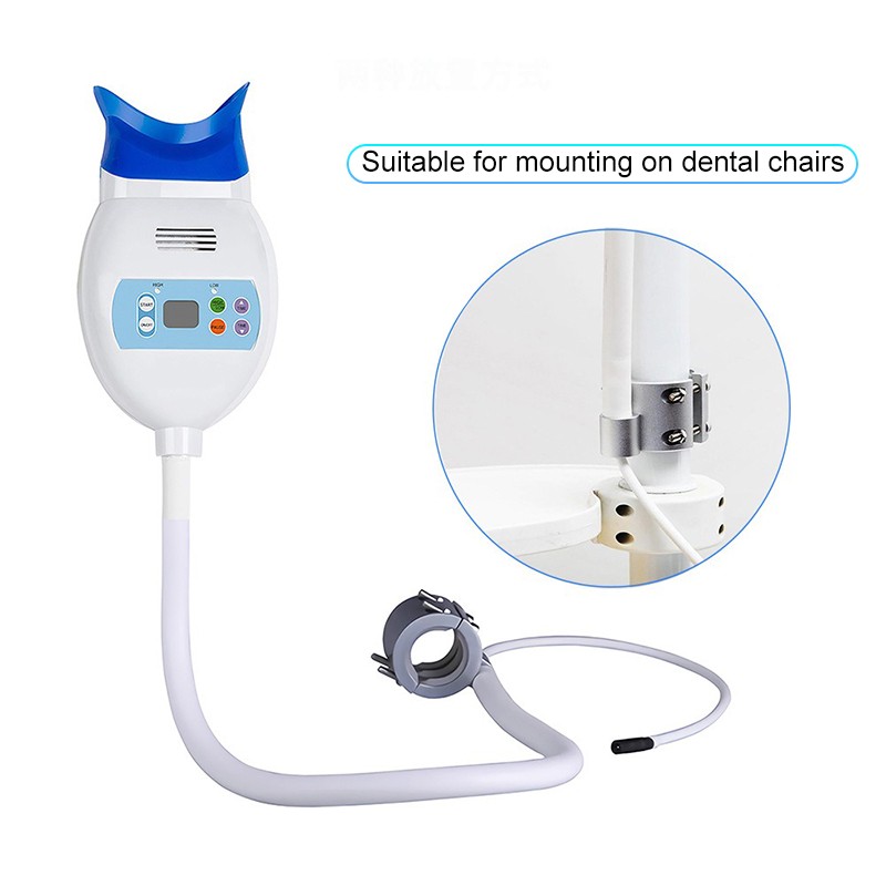 Dental Cold Light Teeth Whitening Machine Lamp Bleaching 40W Blue 8*LED Light