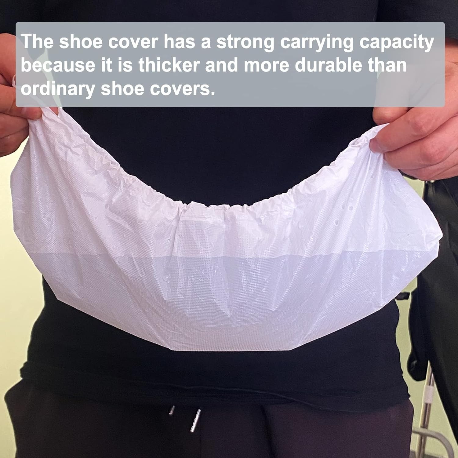 Versatile 200 Pack Disposable Shoe Protectors – Ideal for Indoor & Outdoor Use