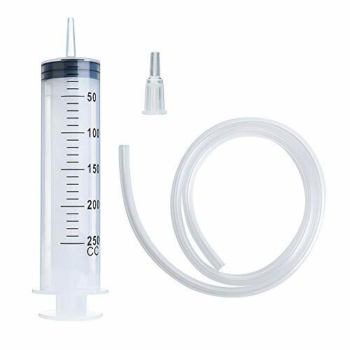250ml Syringe with Tube,Plastic Syringe For Glue Dispensing, Scientific Lab Use