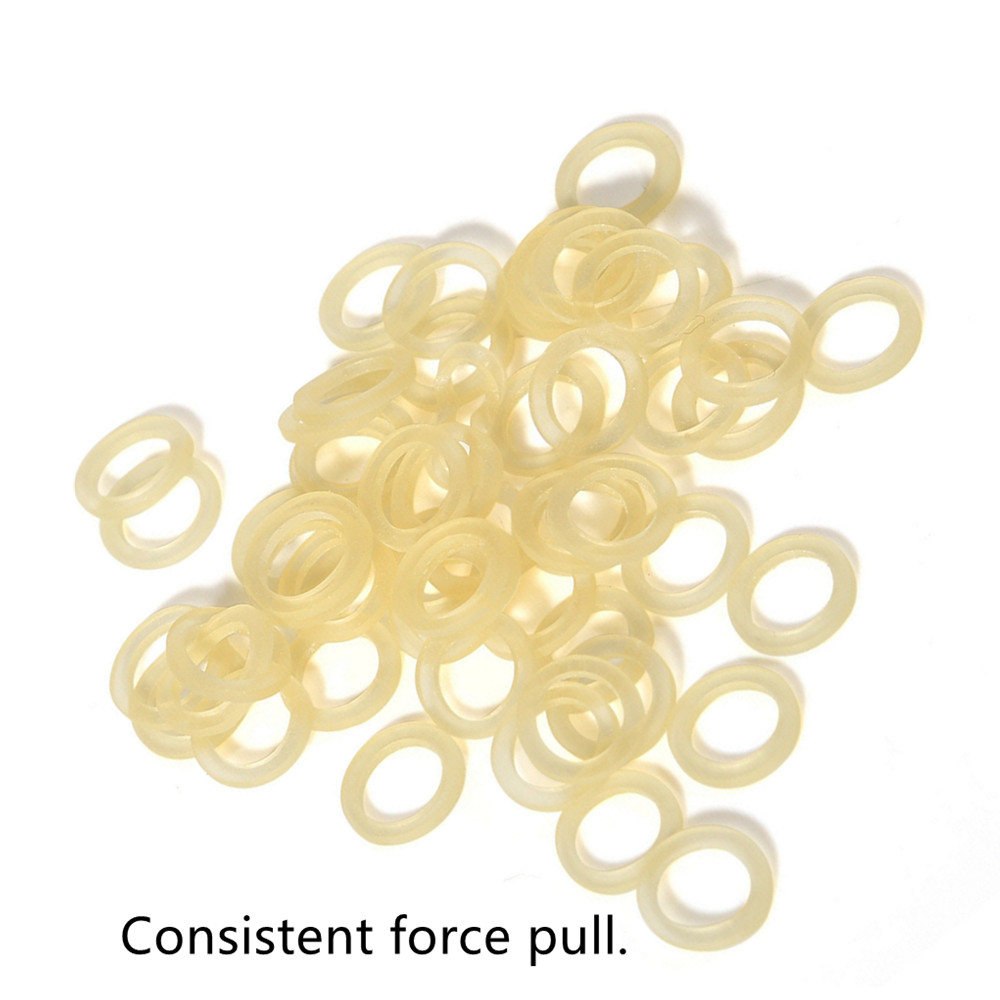 Dental Orthodontic Elastics Rubber Bands Free Latex Braces 15 Sizes For Choice