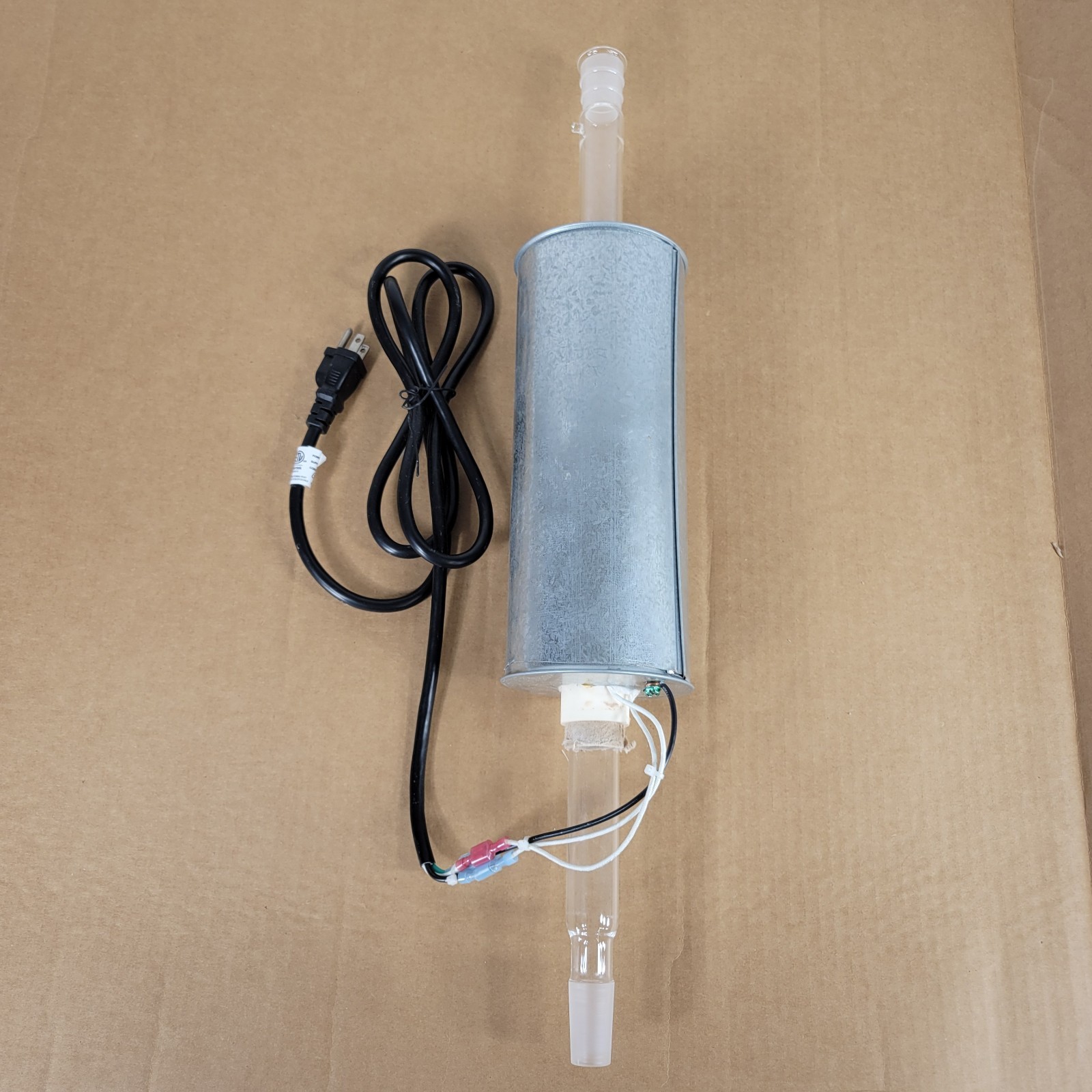 Custom Unbranded Electric Heated Glass Fractional Distillation Column 2′ Tall