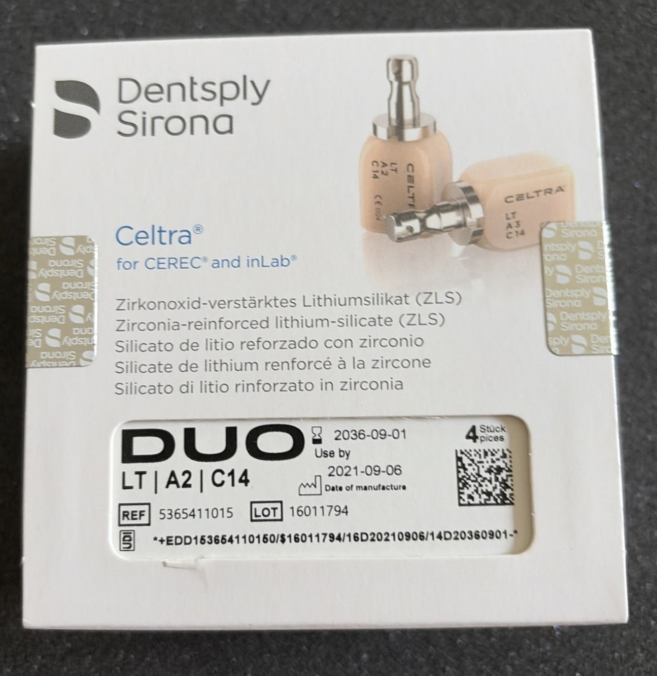 Dentsply Sirona Duo Lt A2 C14
