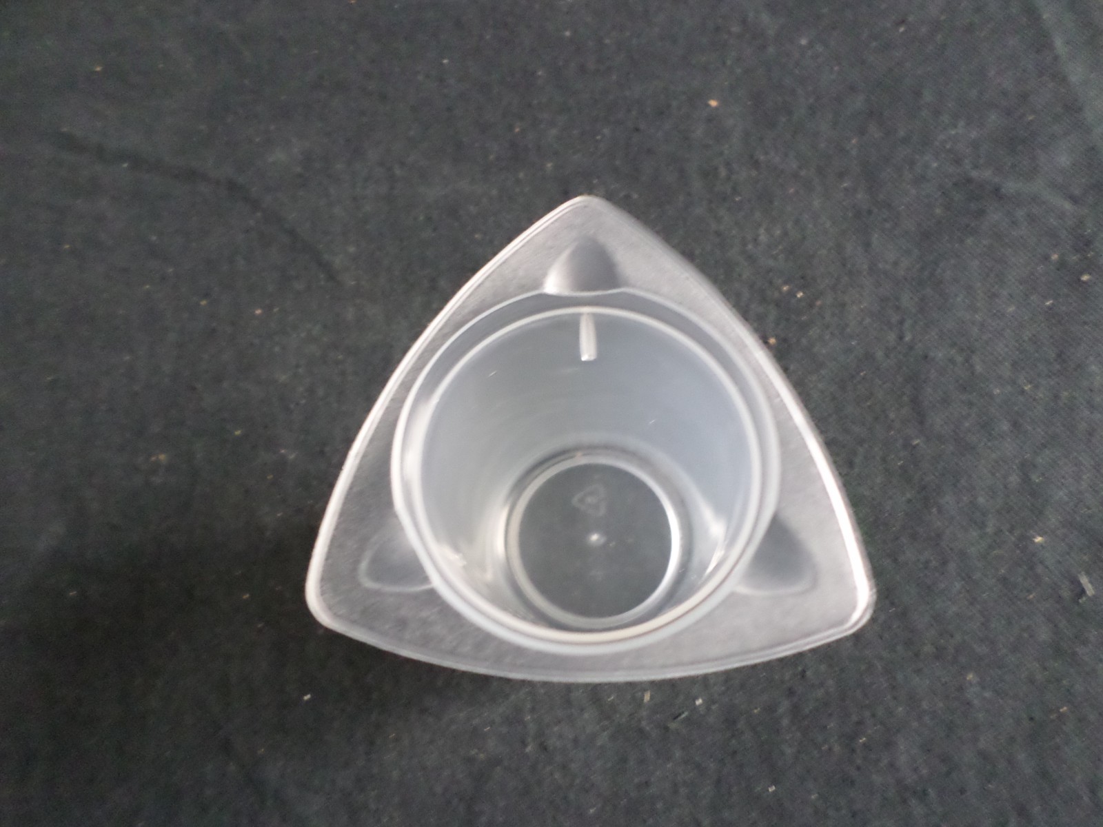(10) Unbranded 50mL Tri-Corner Graduated Polypropylene Beaker, 14-955-111A