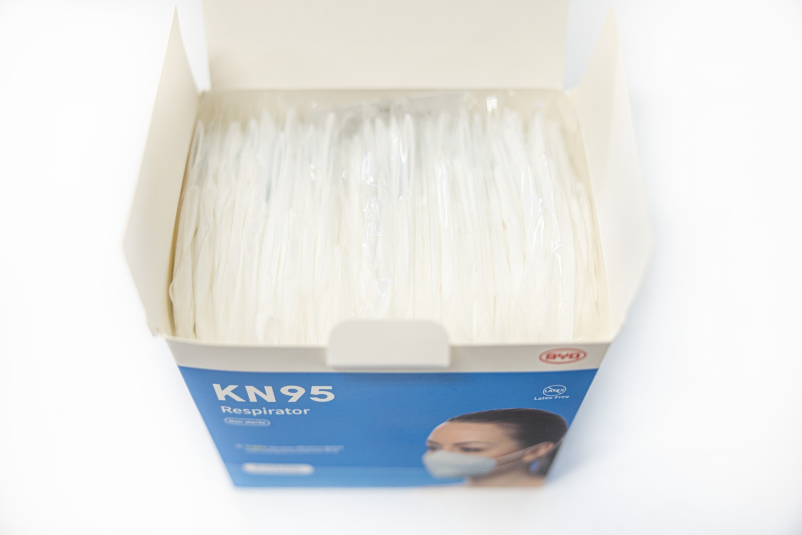 BYD KN95 50 Pack Face Masks 5-Ply Layer Respirator GB2626-2006 – 2023 Production