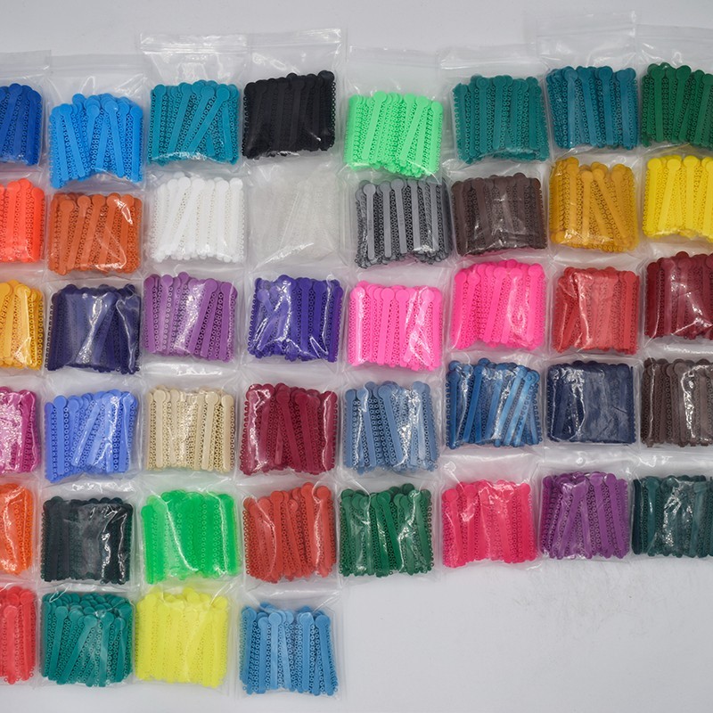 1040 Pcs Dental Orthodontic Ligature Ties Elastic Braces Rubber Bands Ligaduras