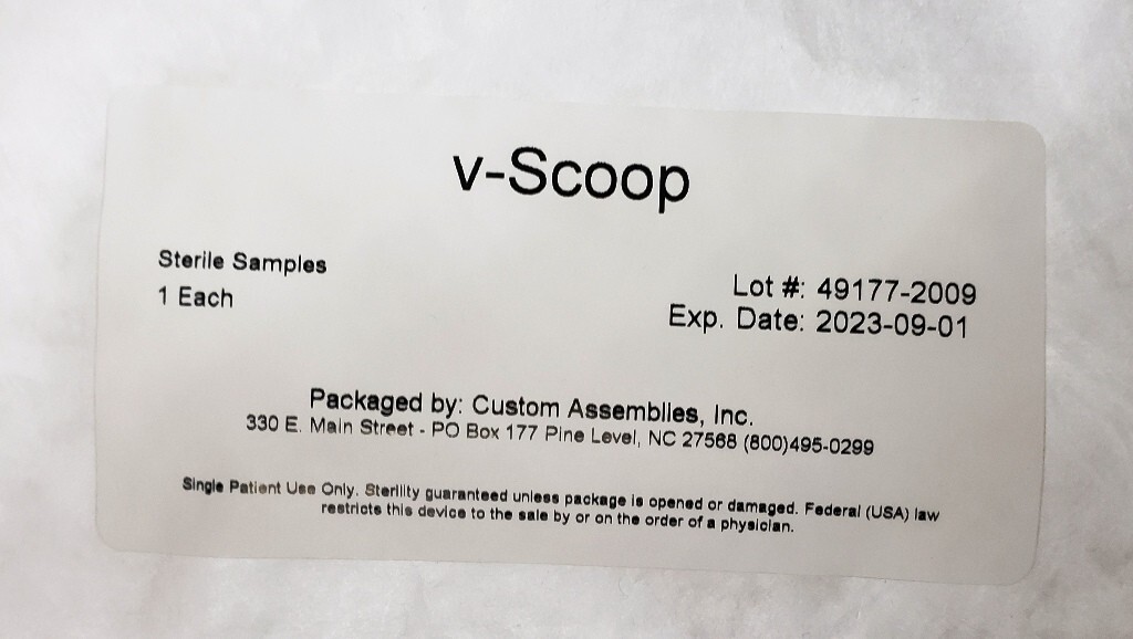 V-Scoop Single Use Sterile Samples 200 count – New