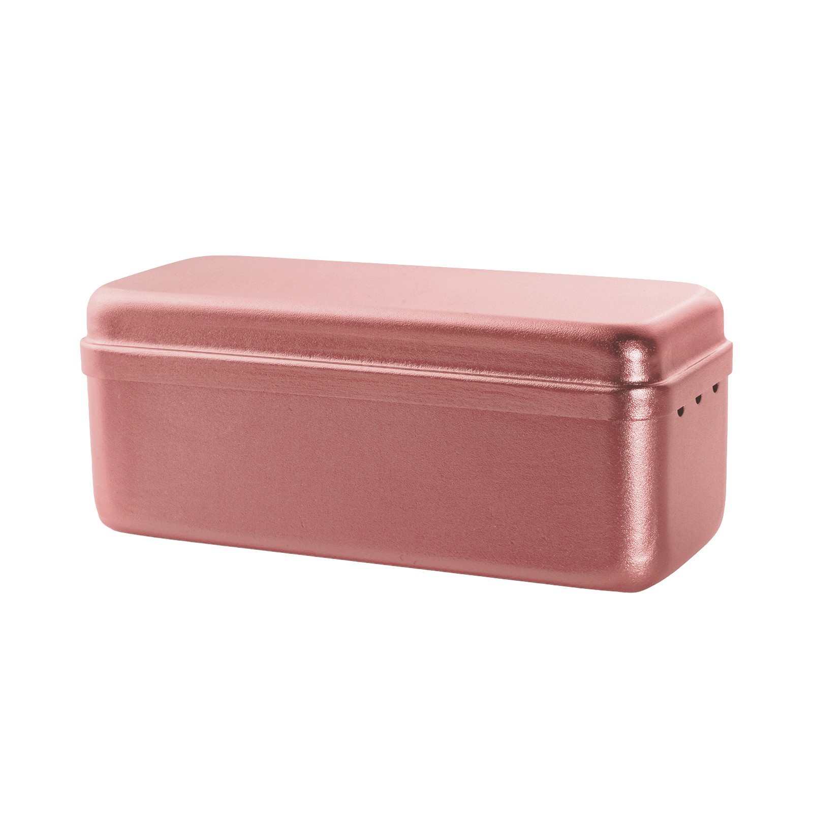60 Holes Dental Disinfection Endo Files Holder Aluminum Box Autoclave Pink US