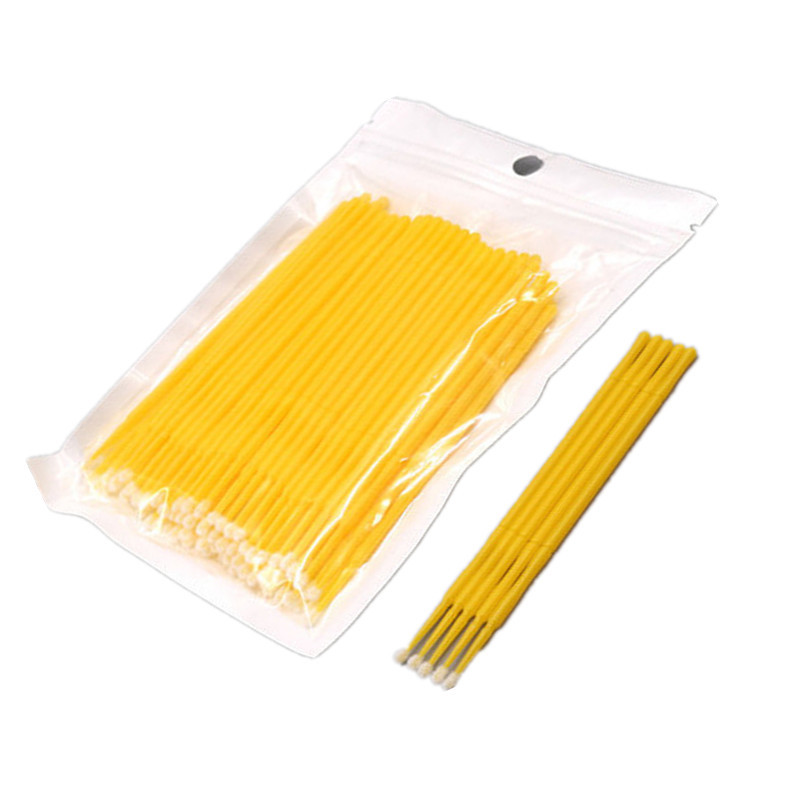 Dental Micro Applicators Disposable Makeup Eyelash Brush Swab Mascara Wand