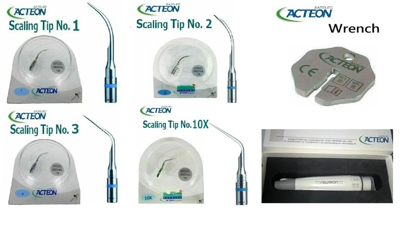 Satelec ACTEON Scaling Variation Tips & Accessories 100% ORIGINAL MADE IN FRANCE