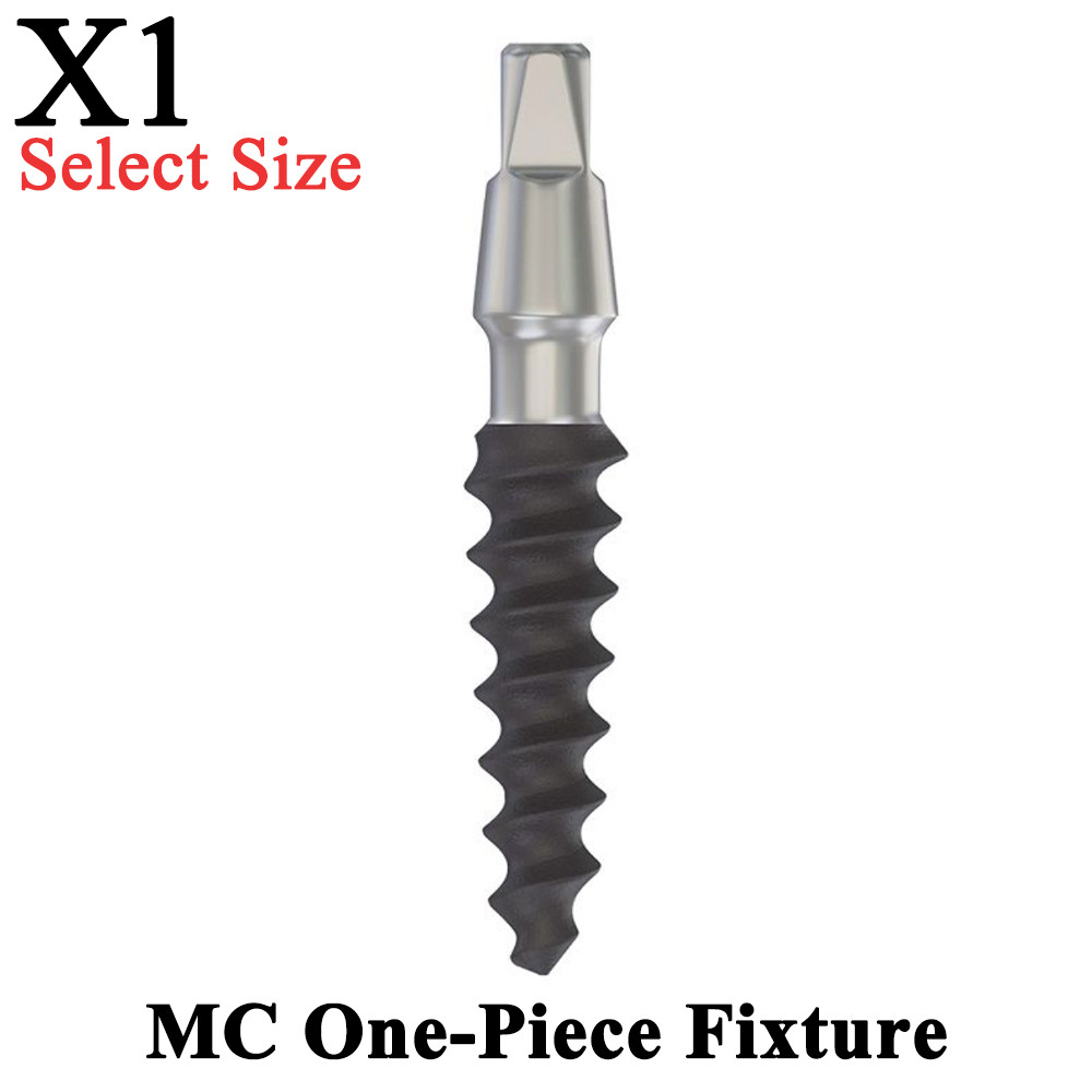 1pcs Dental MC One Piece Fixture Compressive Immediate Loading Titanium