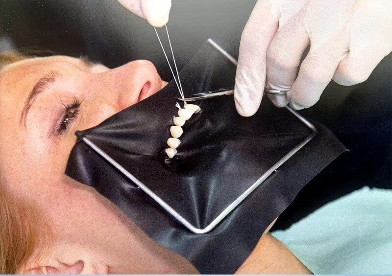 Dental Endodontics Rubber Dams Natural Latex Medium Adult 6×6″ 36 Sheets Dam