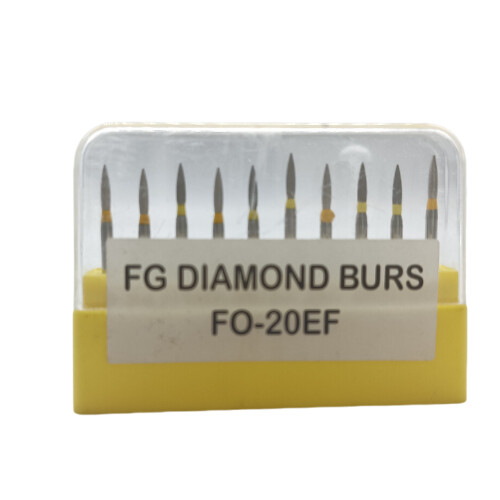 Dental FG Diamond Burs for High Speed Handpiece Friction Grip 5pcs/pack