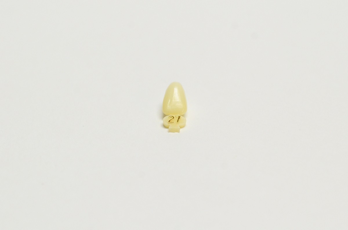 DENTAL POLYCARBONATE TEMPORARY CROWNS #27 (ULL) UPPER LEFT LATERAL 5/PACK