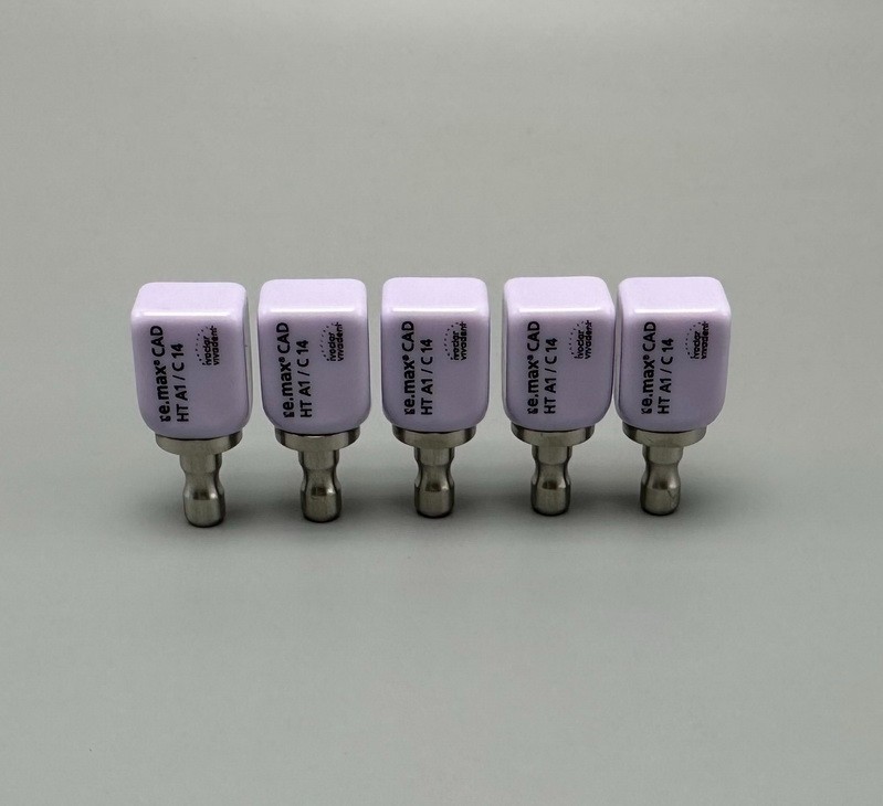 C14 Dental Emax CAD Glass Ceramic Blocks Lithium Disilicate LT HT A1 A2 A3
