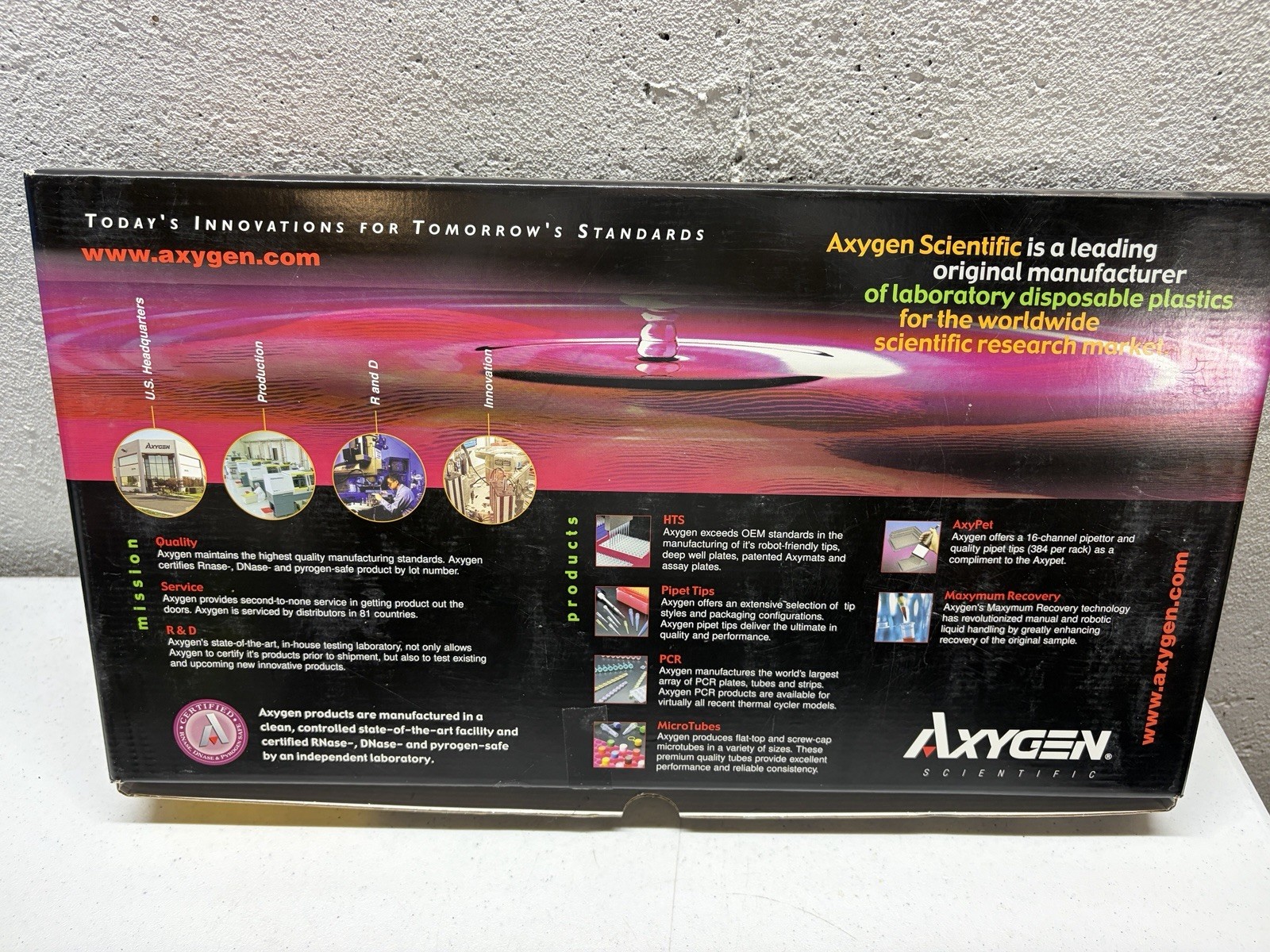 Axygen Pipet Tips 0.5-10ul 10 Racks 96 Tips Each T-400-R Clear New 960 Total
