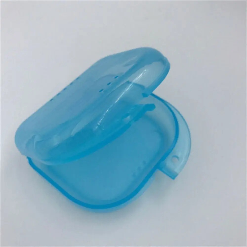 Retainer Case Mouth Guard Case Denture Box Dental Appliance Holder Portable