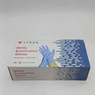 GENERIC NITRILE EXAMINATION GLOVES – SMALL – 100 GLOVES BY WEIGHT – BLUE