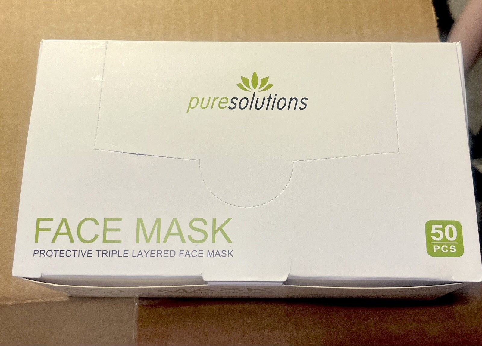 **SET OF 3** 150 PCS Disposable 3-Ply Face Masks New!