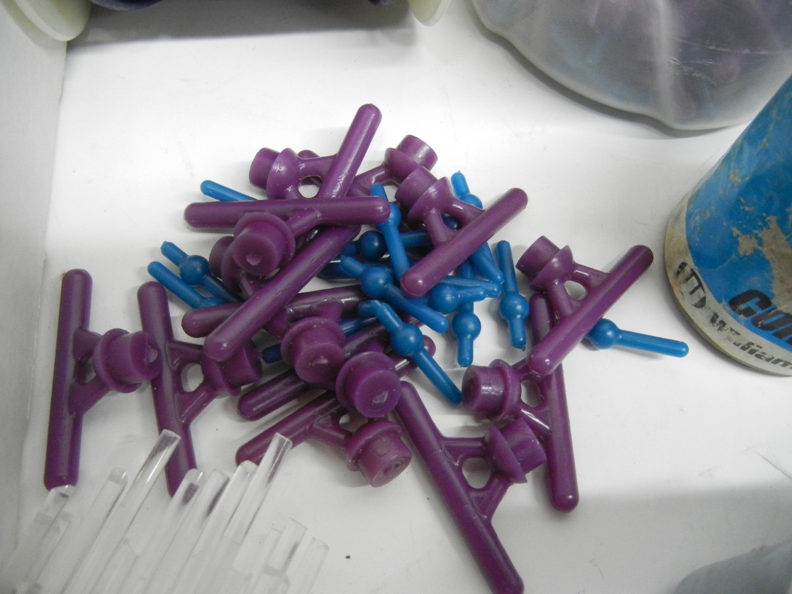 Dental Lab supplies Lot/ Wax/ William Polishing compound/ Study Molds/ Sprues