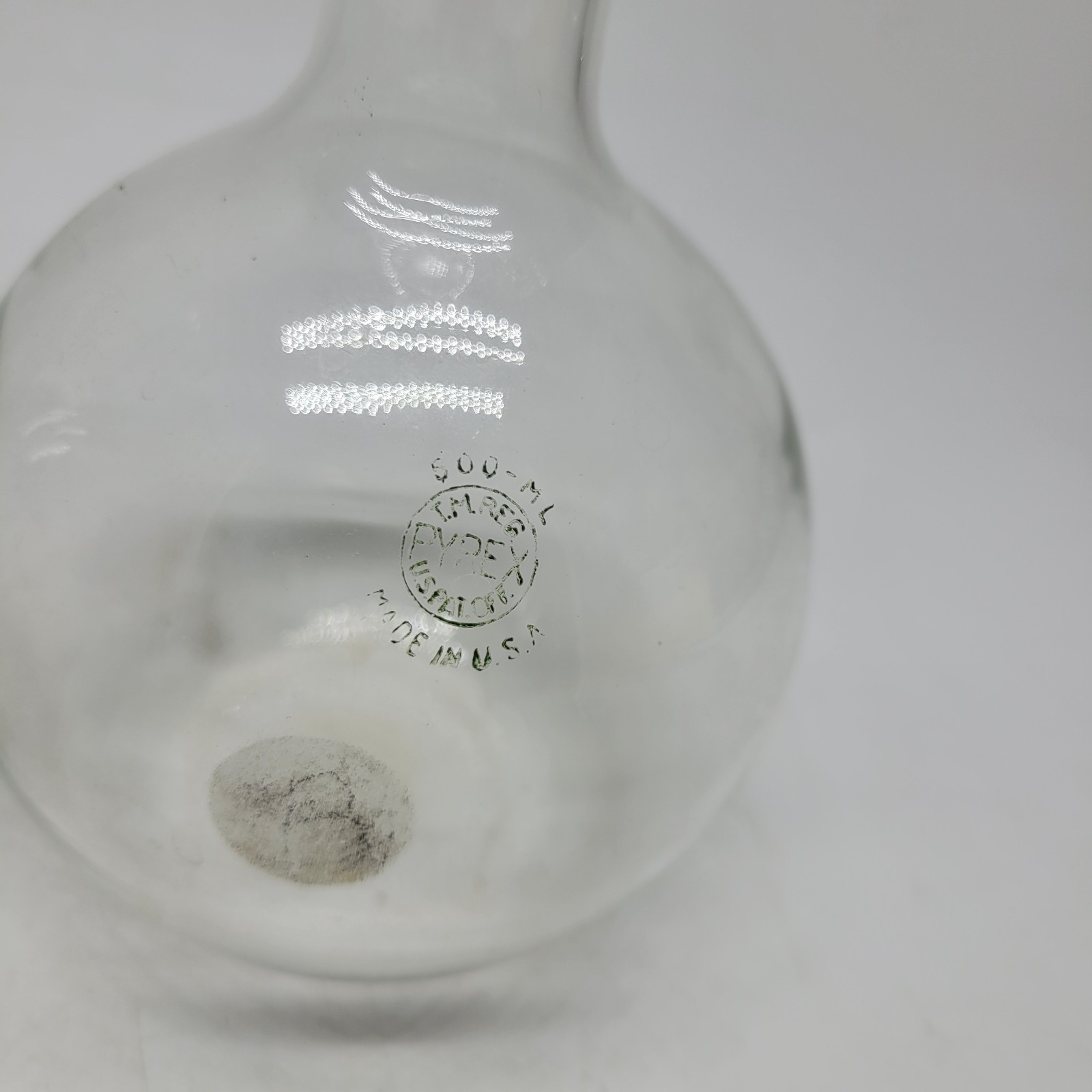 Vintage Purex Beaker 600 ML Lot Of 2 Glass USA Clear Science Classroom Test