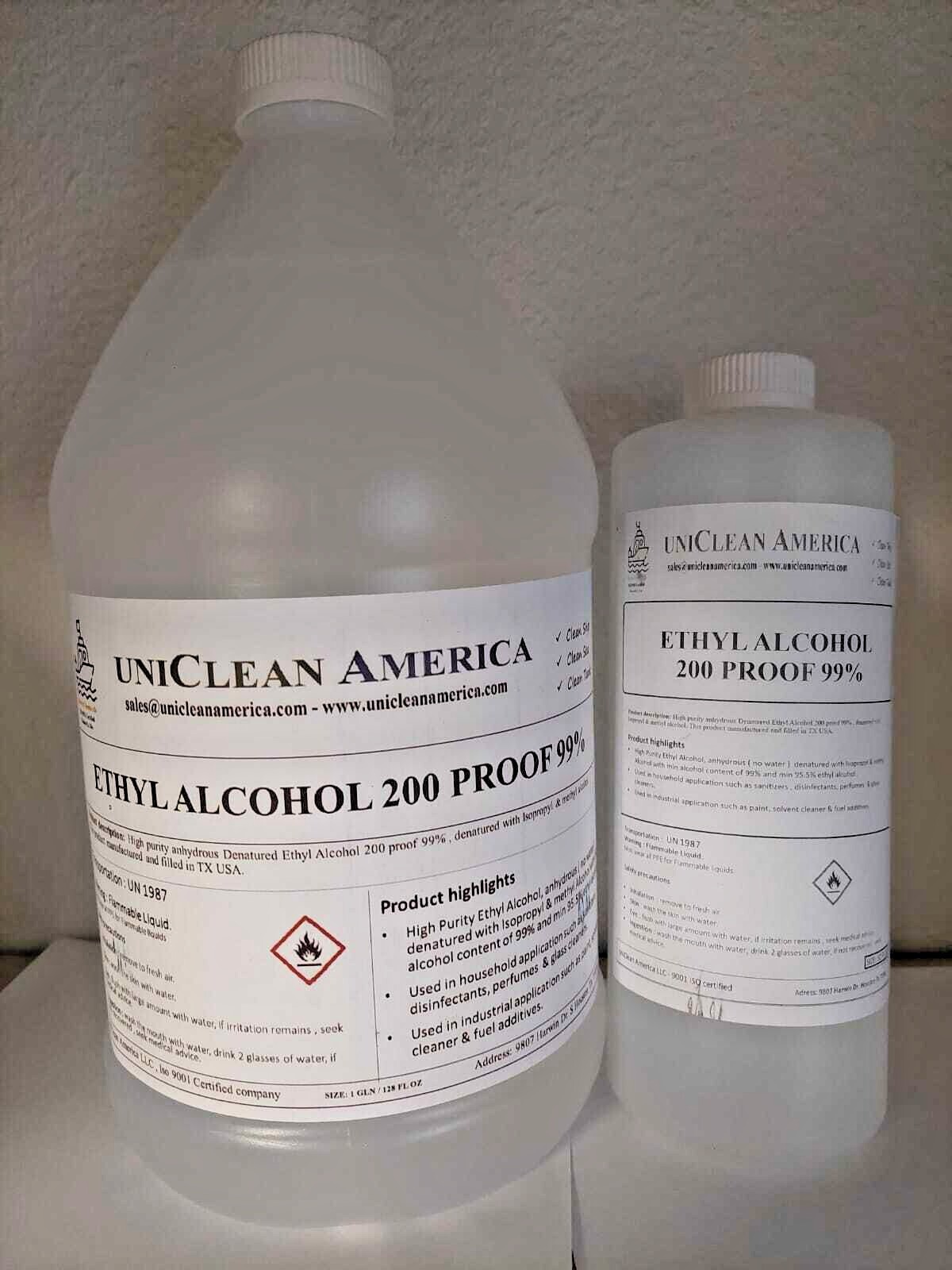 Ethyl Alcohol 99% – Denatured Ethanol 99%