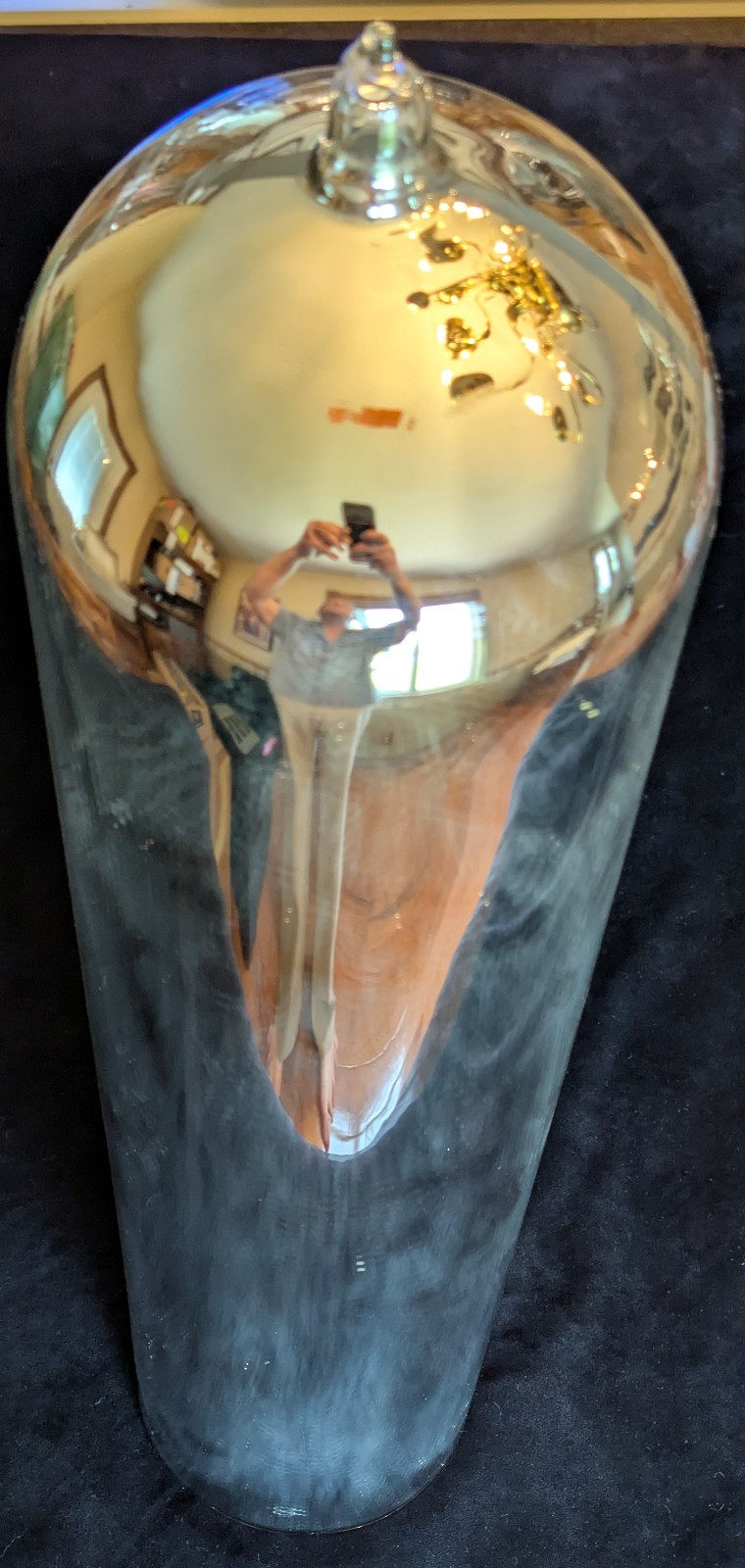 Rare Pope Scientific Deep-Immersion Dewar Vacuum Flask 5.75″ ID x 27″ Depth