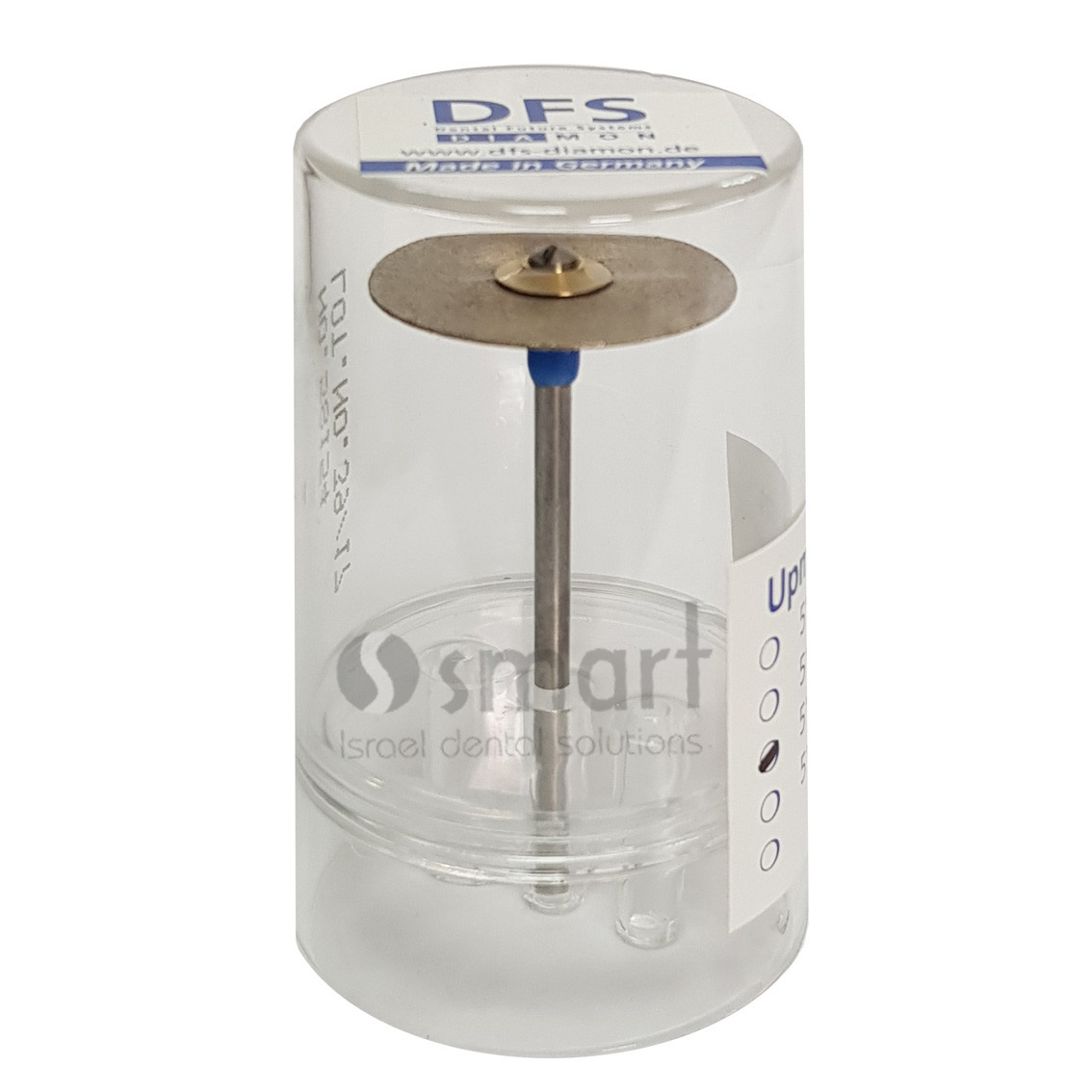 Dental Lab SIDIA Sintered Diamond Disc DFS Diamon 22 mm medium metal CoCr