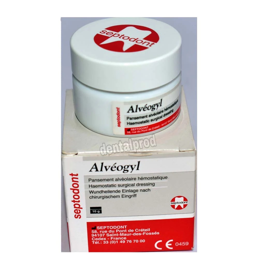 Alveogyl Paste Dry Socket Treatment Dental Material 10gm by Septodont!