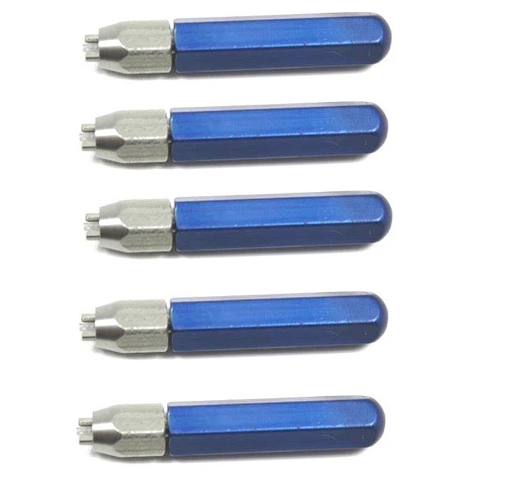 5 Pcs of Midwest Types Tradition Handpiece Bur Changer/ Bur Removal Tool