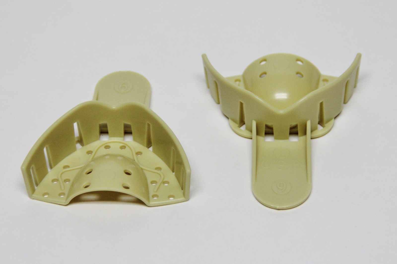 Dental Grillz Upper Anterior Teeth Plastic Mold Impression Trays UA #9 12/bag