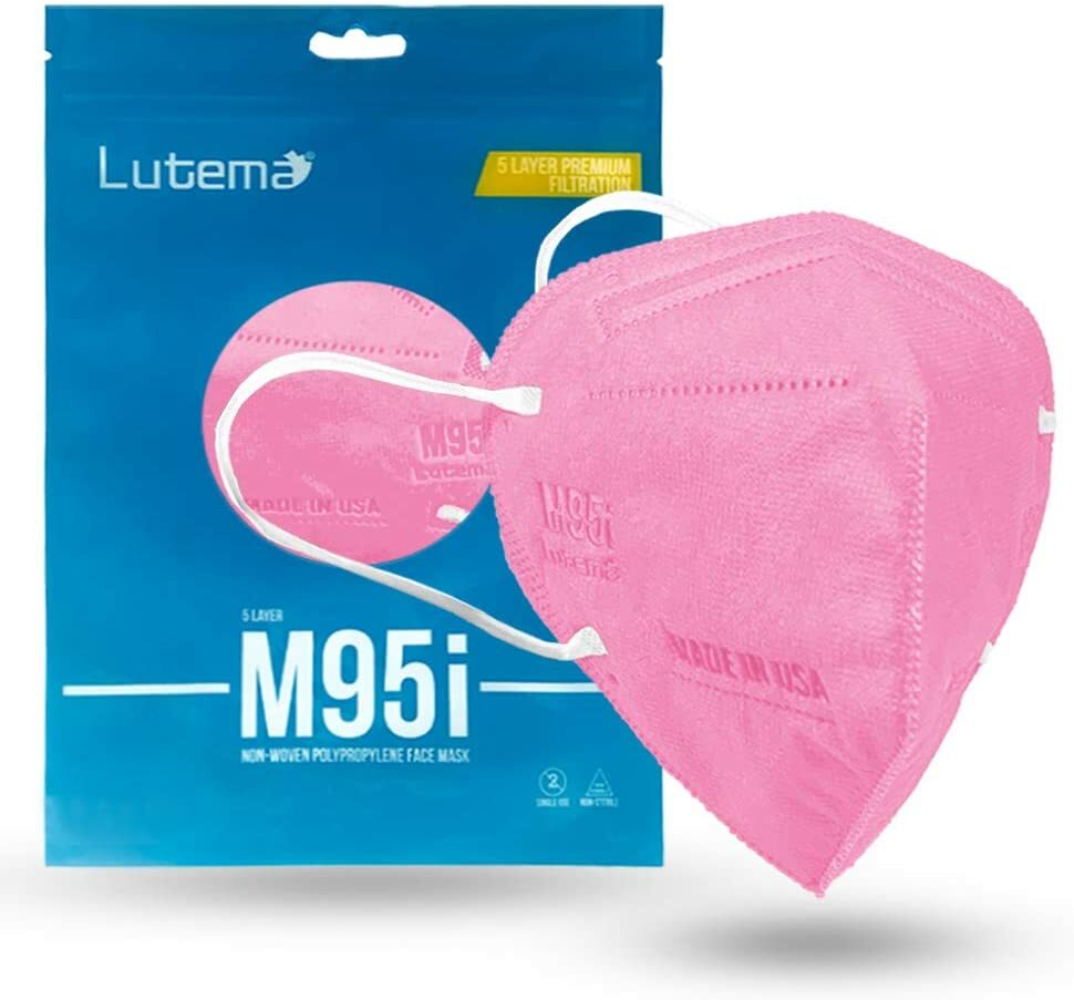 10 Pack! 5 Layer Protection KN95 / M95i Face Mask MADE IN USA Filtration 99%