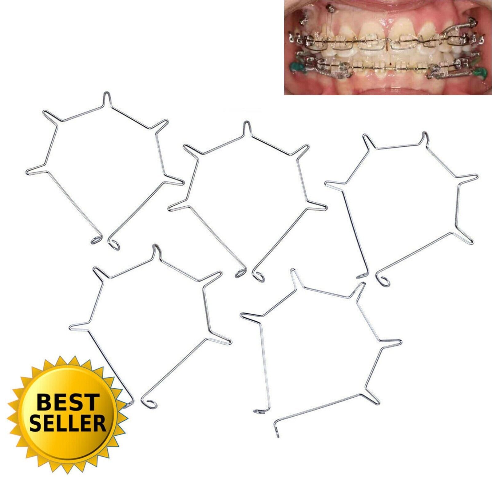 5Pcs/Pack Dental Orthodontic Anterior Root Torquing Auxiliary S/M/Large/ Lower